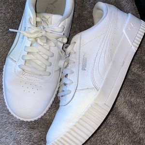 Puma Sneaker Shoes Vikky V2 White-Women